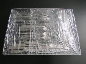 shrinkwrap silverware