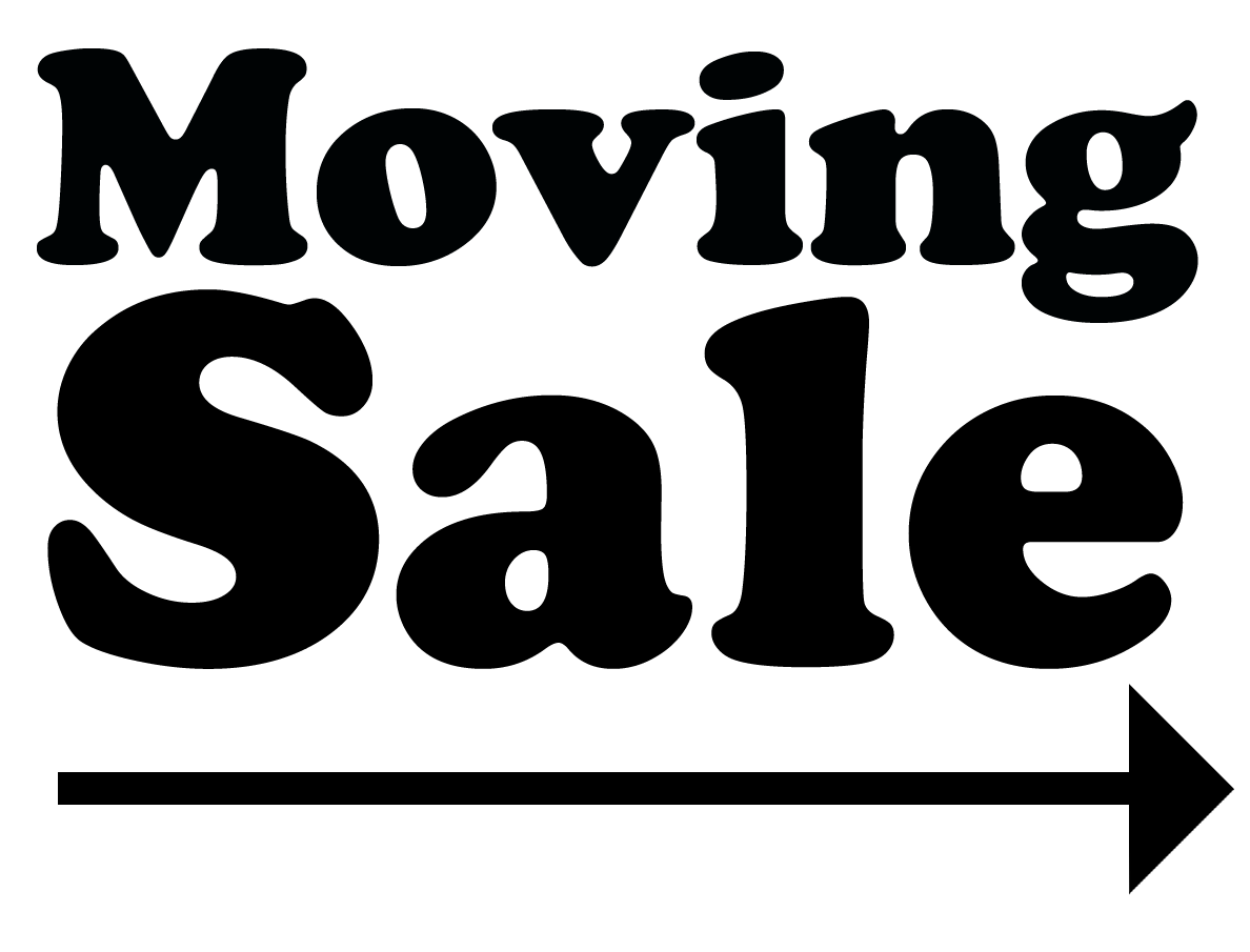 Free Printable Moving Sale Signs