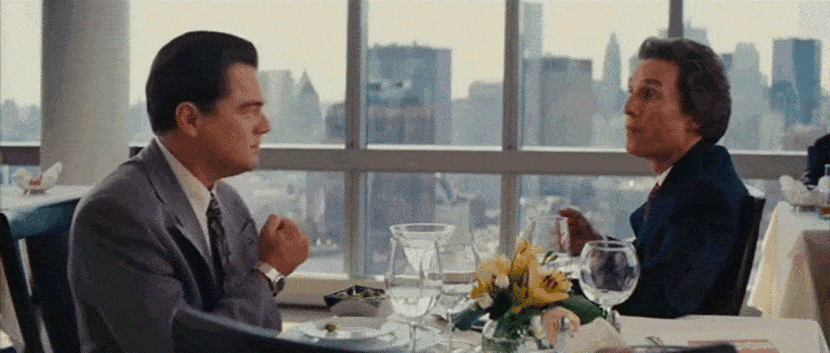 Matthew Mcconaughey Gif Wolf Of Wall Street