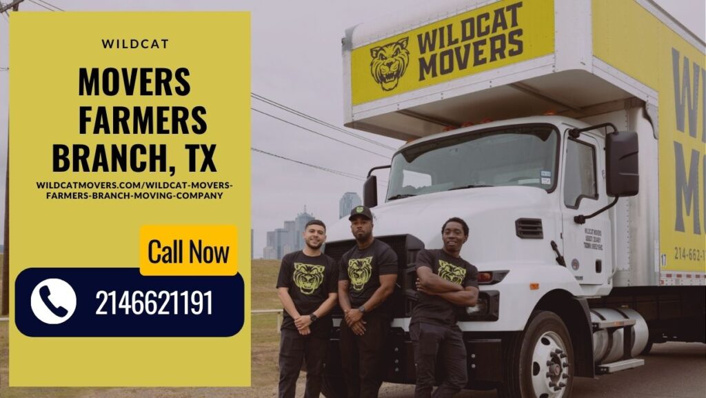 Farmers Branch Moving Company Wildcat Movers