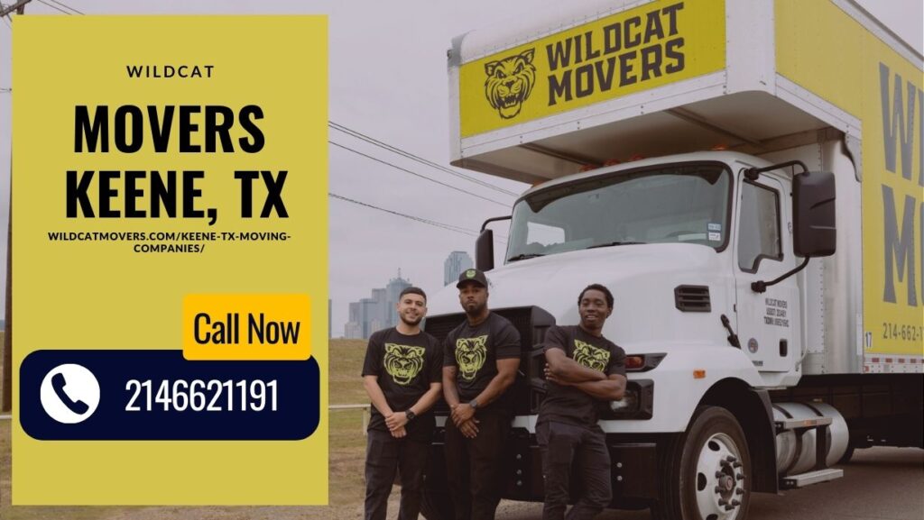 Keene TX Moving Company Wildcat Movers