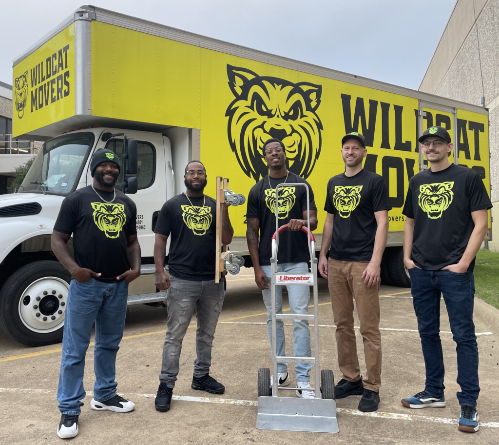 wildcat movers moving from plano to college station